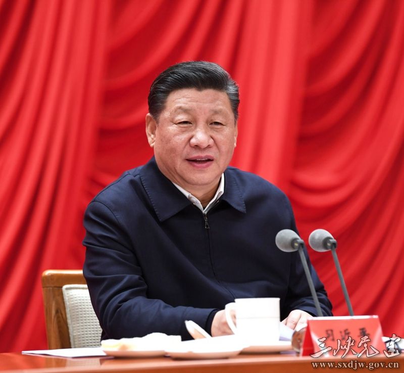 1月21日，省部级主要领导干部坚持底线思维着力防范化解重大风险专题研讨班在中央党校开班。中共中央总书记、国家主席、中央军委主席习近平在开班式上发表重要讲话。新华社记者 饶爱民 摄