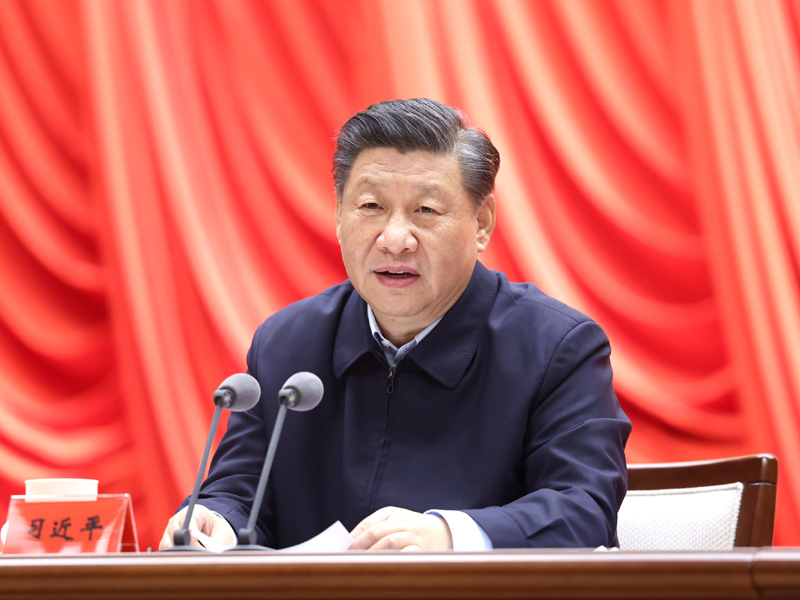 3月1日，2021年春季学期中央党校（国家行政学院）中青年干部培训班在中央党校开班。中共中央总书记、国家主席、中央军委主席习近平在开班式上发表重要讲话。新华社记者 王晔 摄